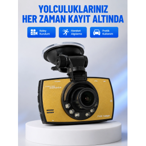 Full Hd Araç Kamerası G Sensor Gece Görüşlü Dash Cam