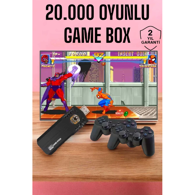 Game Box 20.000 Oyunlu 8k Ultra Oyun Konsolu Game Box 20.000 Oyunlu 8k Ultra Oyun Konsolu
