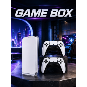 Game Box 3d Çift Oyun Kollu 4k Hd Ekran 20000'den Fazla Oyun Seçeneği 2.4g Kablosuz