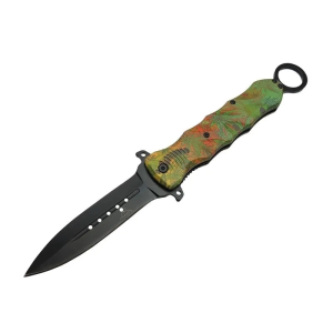 Gb Bukelamun 485 Kamp Çakı 25,5 Cm - Oluklu, Plastik Sap, Kemerlikli