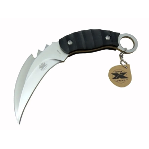 Gear Kargo X 0485 Tırtıklı Karambit Outdoor Bıçak 20 Cm - Kılıflı