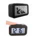 Gece Dijital Masa Saati Dijital Alarmlı Led Ekran Pilli Çalar Saat