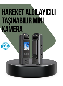 Gece Görüşlü Döngüsel Kayıt Destekli Mini Kamera