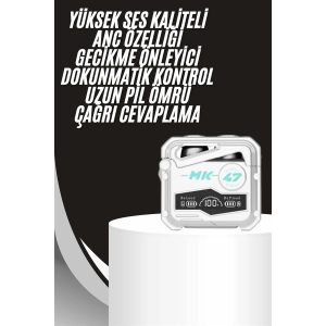Gecikme Önleyici  Kulaklığı Bluetooth Bağlantılı Anc Özelliği 5.0 Bluetooth