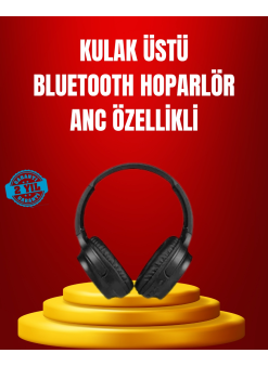 Geniş Frekans Aralıklı Bluetooth Kulak Üstü Kulaklık