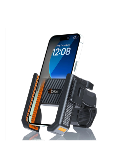 Gidon Bağlantılı Bisiklet Motosiklet İçin Esnek Abs 4-7.8″ İnç Telefon Tutucu 360° Dönebilen Tasarım