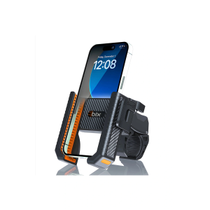 Gidon Bağlantılı Bisiklet Motosiklet İçin Esnek Abs 4-7.8″ İnç Telefon Tutucu 360° Dönebilen Tasarım