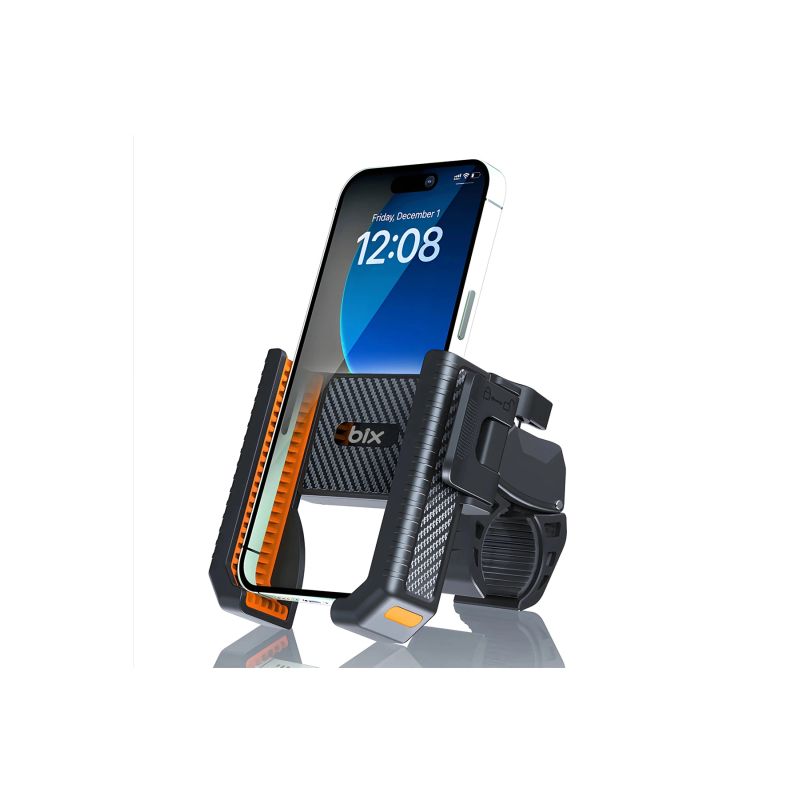 Gidon Bağlantılı Bisiklet Motosiklet İçin Esnek Abs 4-7.8″ İnç Telefon Tutucu 360° Dönebilen Tasarım Gidon Bağlantılı Bisiklet Motosiklet İçin Esnek Abs 4-7.8″ İnç Telefon Tutucu 360° Dönebilen Tasarım