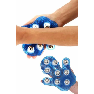 Giyilebiilir Masaj Eldiveni 9 Bilyeli Tüm Vücut Masajına Uygun