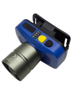 Gs-15700 20w 2000 Lümen Sarı Beyaz Işık Zoomlu Şarj Edilebilir Kafa Feneri