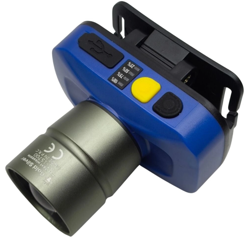 Gs-15700 20w 2000 Lümen Sarı Beyaz Işık Zoomlu Şarj Edilebilir Kafa Feneri Gs-15700 20w 2000 Lümen Sarı Beyaz Işık Zoomlu Şarj Edilebilir Kafa Feneri