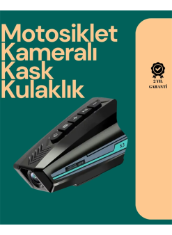 Golook Destekli Motosiklet Kask Kamerası – 50 Saat Pil, Geniş Açı