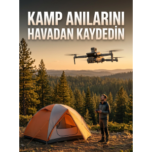 Gps Destekli Katlanabilir Çift Kameralı Drone Ekranlı Kumandalı