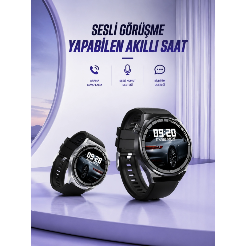 Gt8 Akıllı Sesli Görüşme Yapabilen Saat Gt8 Akıllı Sesli Görüşme Yapabilen Saat