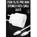Güç Adaptörü Ve Kablosu Şarj Aleti 15/15 Pro Max Uyumlu Hızlı Şarj