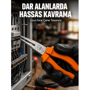 Dar Alanlarda Hassas Çalışma İçin Dövme Çelik Kargaburun