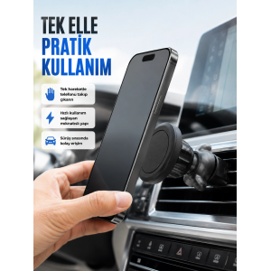 Güçlü Manyetik Araç İçi Telefon Tutucu Universal Telefon Standı
