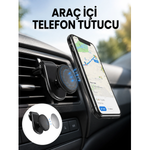 Güçlü Mıknatıslı Araç İçi Telefon Tutucu – Evrensel Uyum Yeni Nesil