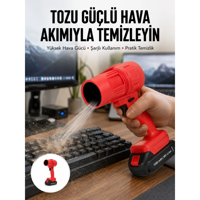 Güçlü Motorlu Elektrikli Toz Alma Ve Temizleme Aleti Yeni Nesil Güçlü Motorlu Elektrikli Toz Alma Ve Temizleme Aleti Yeni Nesil