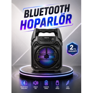 Güçlü Ve Şarj Edilebilir Bluetooth Hoparlör 6.5 İnç