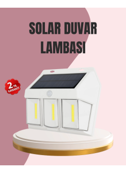 Güneş Enerjili Bahçe Ve Duvar Aydınlatma – Bk-618-3 Led Lamba