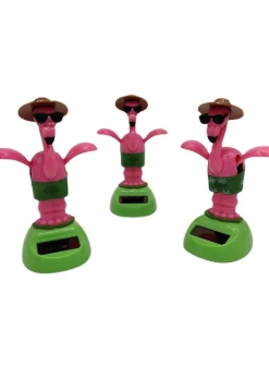 Güneş Enerjili Solar Sallanan Flamingo