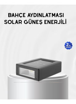 Güneş Enerjili Su Geçirmez Bahçe Apliği Uzun Ömürlü Led’li