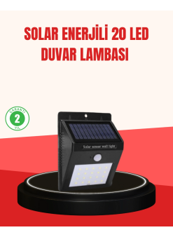 Güneş Enerjili Su Geçirmez Dış Mekan Aydınlatma