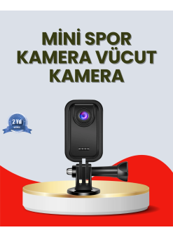 Günlük Kullanıma Uygun Mini Video Kamera Vlog Çekimleri İçin