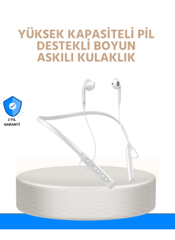 Gürültü Azaltıcı Ergonomik Boyun Askılı Kablosuz Kulaklık