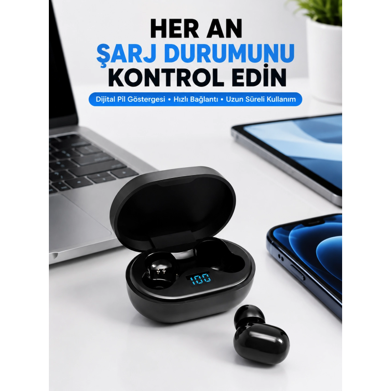 Gürültü Azaltmalı Mikrofonlu Bluetooth Kulaklık Yeni Nesil Gürültü Azaltmalı Mikrofonlu Bluetooth Kulaklık Yeni Nesil