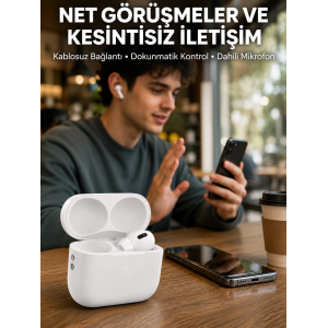 Gürültü Engelleme Teknolojili Bluetooth Kulaklık – Adaptif Ses Ve Uzun Pil Süresi Yeni Nesil