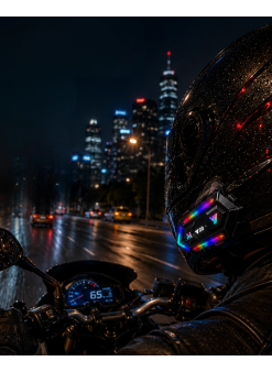 Gürültü Engelleyici Motosiklet Kask Intercom Uzun Pil Ömürlü Tasarım