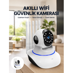 Güvenlik Kamerası Antenli Gece Görüşlü Sensörlü Harekete Duyarlı Yeni Nesil