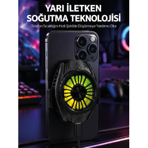 Hafif Tasarımlı Hızlı Soğutma Sağlayan Telefon Soğutucu