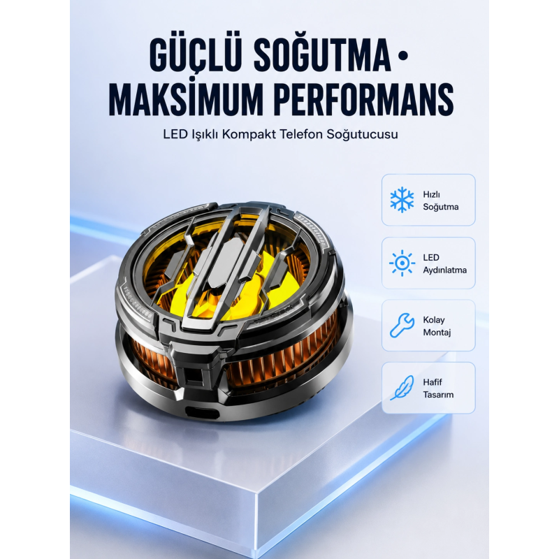 Hafif Ve Dayanıklı Telefon Soğutma Aksesuarı Hafif Ve Dayanıklı Telefon Soğutma Aksesuarı