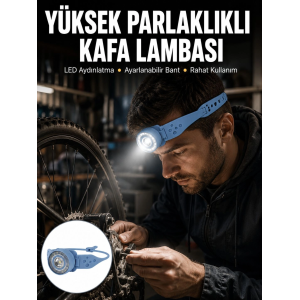 Hafif Ve Taşınabilir Kamp Kafa Lambası Ayarlanabilir Işık Yeni Nesil