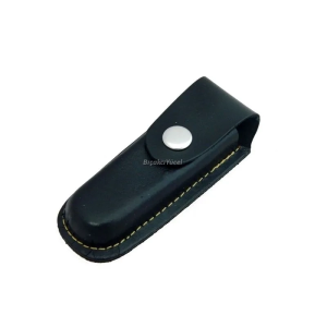 Hakiki Deri Çakı Kılıfı No:0 - 10 Cm, Kemerlikli