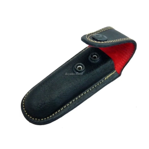 Hakiki Deri Çakı Kılıfı No:3 - 13 Cm, Kemerlikli