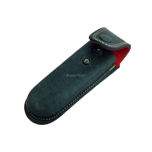 Hakiki Deri Çakı Kılıfı No:5 - 15 Cm, Kemerlikli