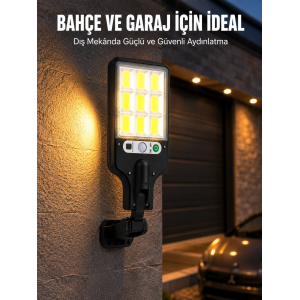 Hareket Algılamalı Dış Mekan Lamba Konforlu Aydınlatma Yeni Nesil