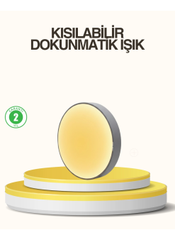 Hareket Algılayan Led Gece Lambası Mıknatıslı Duvar Montajlı