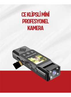 Hareket Algılayıcılı Taşınabilir Mini Kamera – 3mp Fotoğraf, Düşük Güç Tüketimi