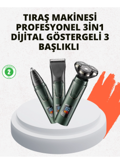 Hareket Halinde Kullanıma Uygun Tıraş Makinesi