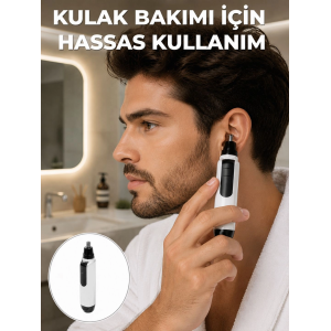 Hassas 3d Bıçaklı Kulak Ve Burun Tıraş Makinesi Yeni Nesil