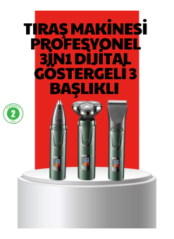 Hassas Bölgeler İçin Çok Fonksiyonlu Tıraş Makinesi