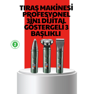 Hassas Bölgeler İçin Çok Fonksiyonlu Tıraş Makinesi