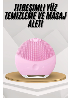 Hassas Ciltlere Özel Titreşimli Yüz Temizleme Ve Masaj Aleti