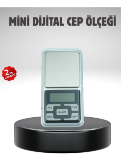 Hassas Tartım İçin Dijital Cep Terazisi Sayma Modlu