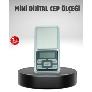 Hassas Tartım İçin Dijital Cep Terazisi Sayma Modlu